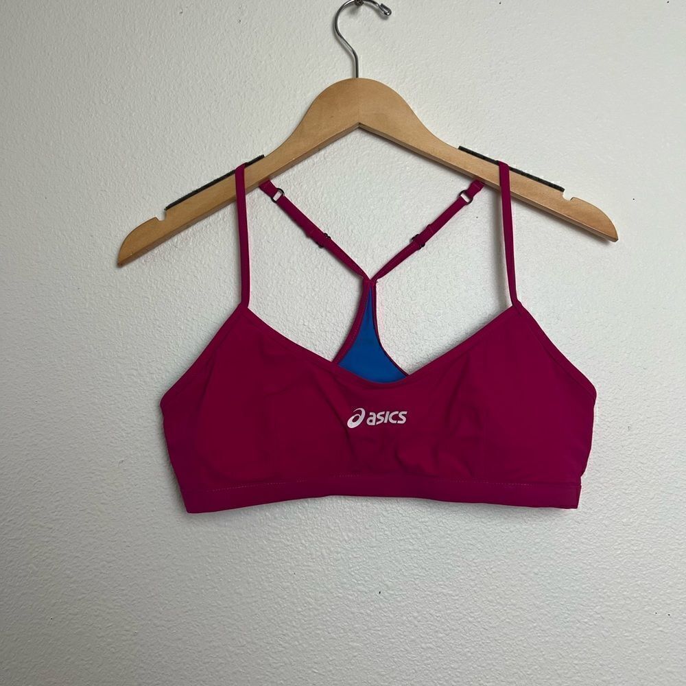 ASICS Sport Bra Pink /Blue size L